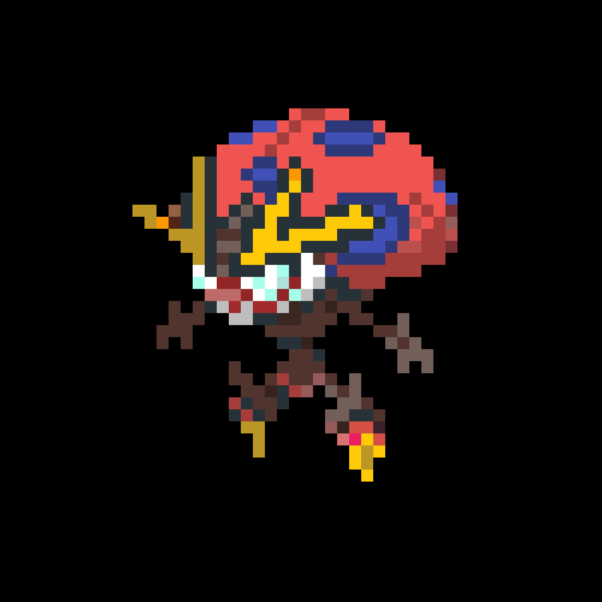 Pixel Art Of Orbeetle