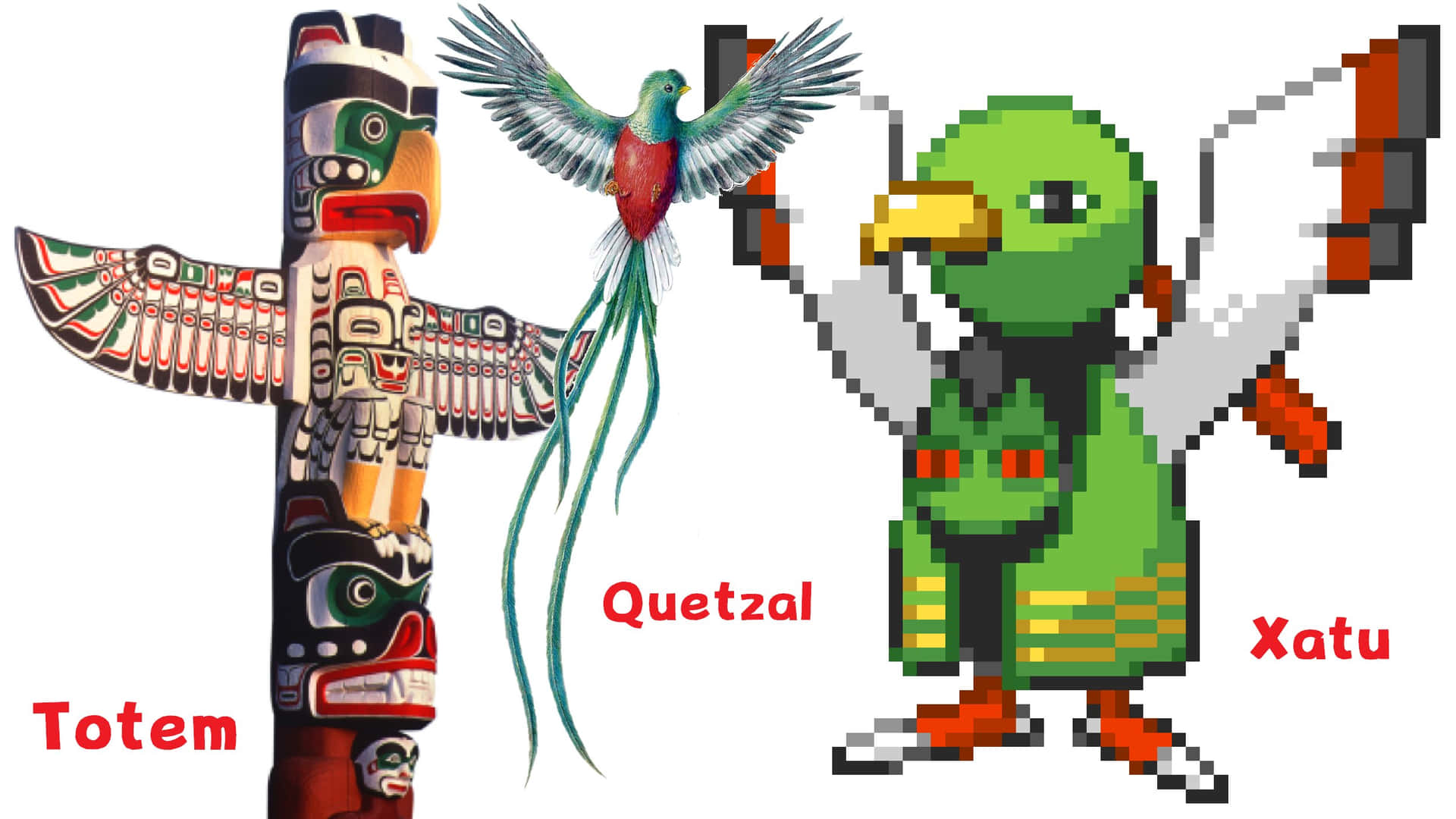 Pixel Art Of Xatu Background