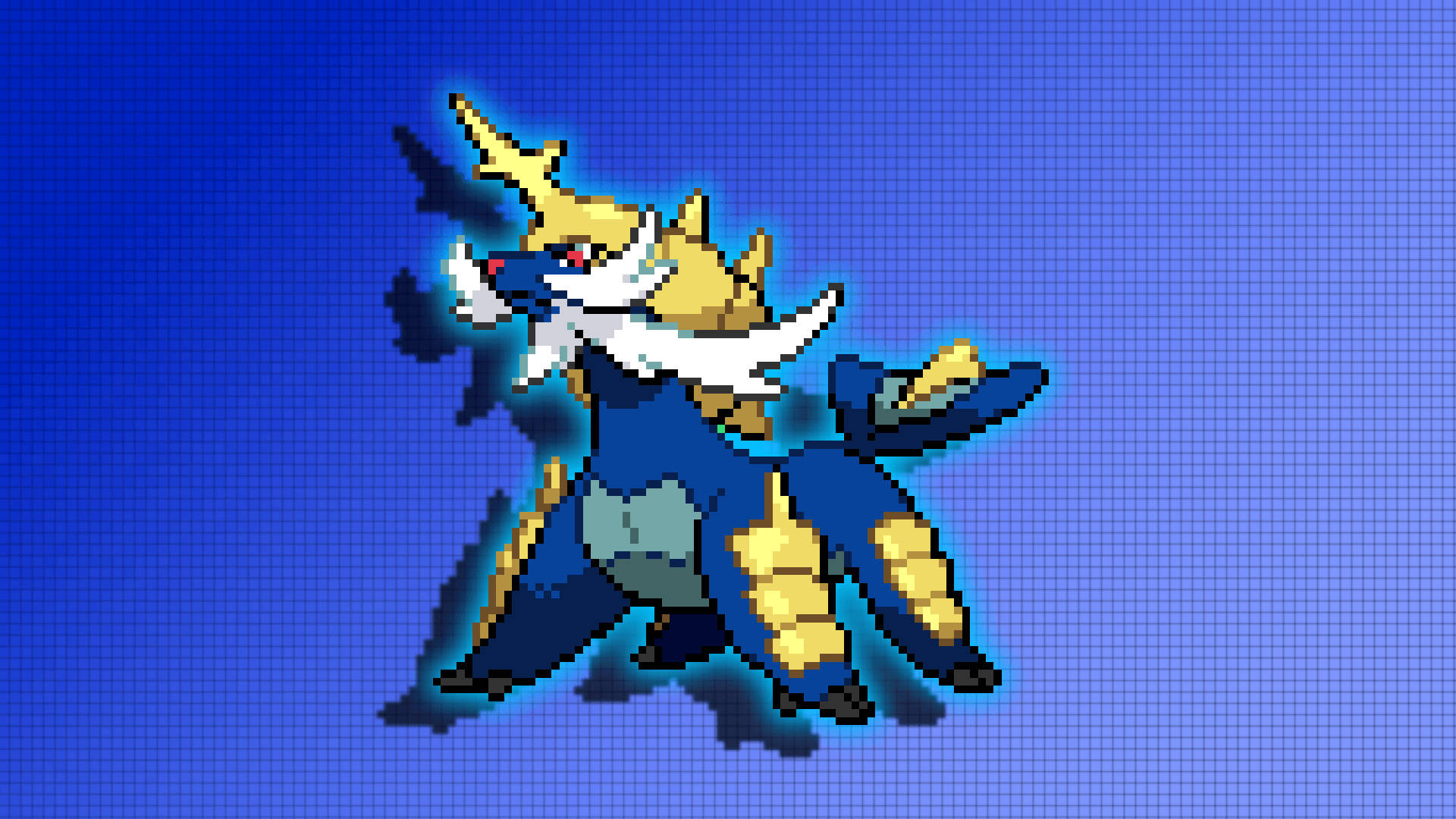 Pixel Art Samurott Background