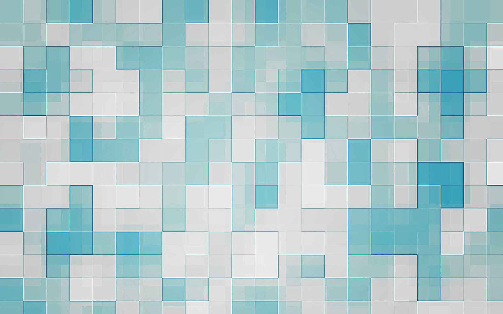 Pixel Blue And White Pattern Background