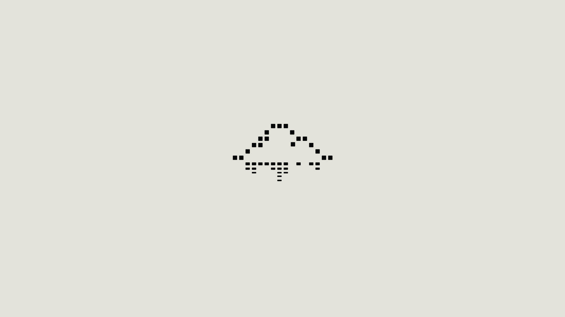 Pixel Cloud Minimalist Aesthetic Laptop