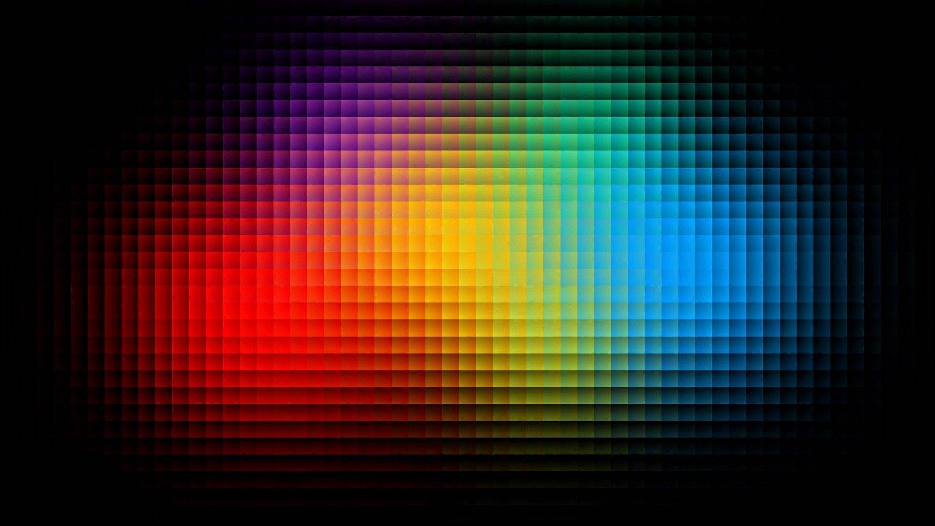 Pixel Color Palette Background