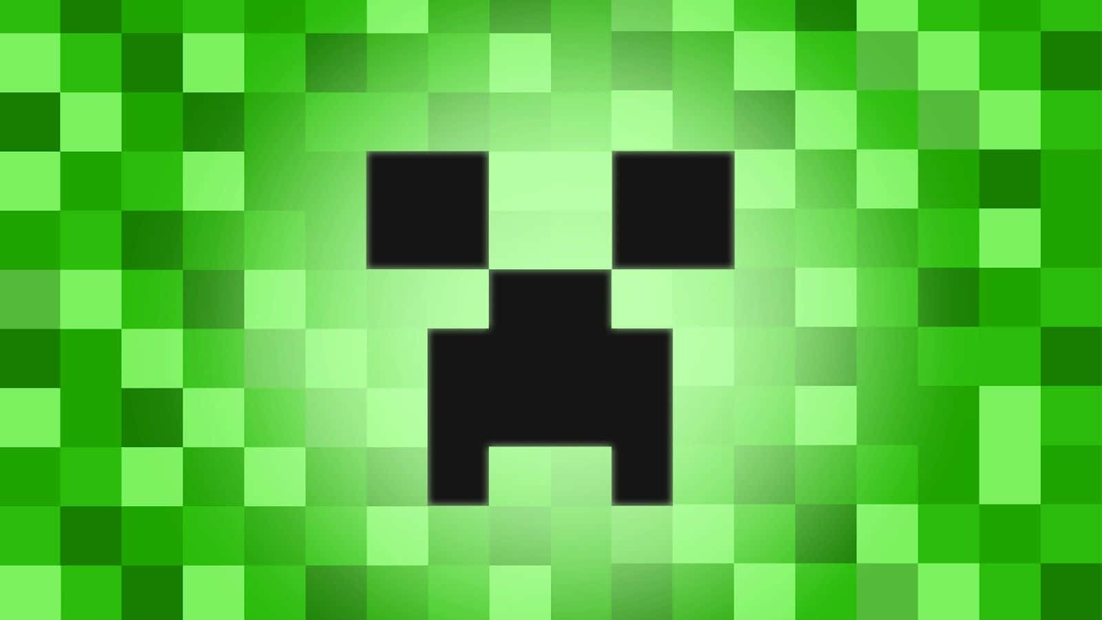 Pixel Minecraft Monster Mobs Background