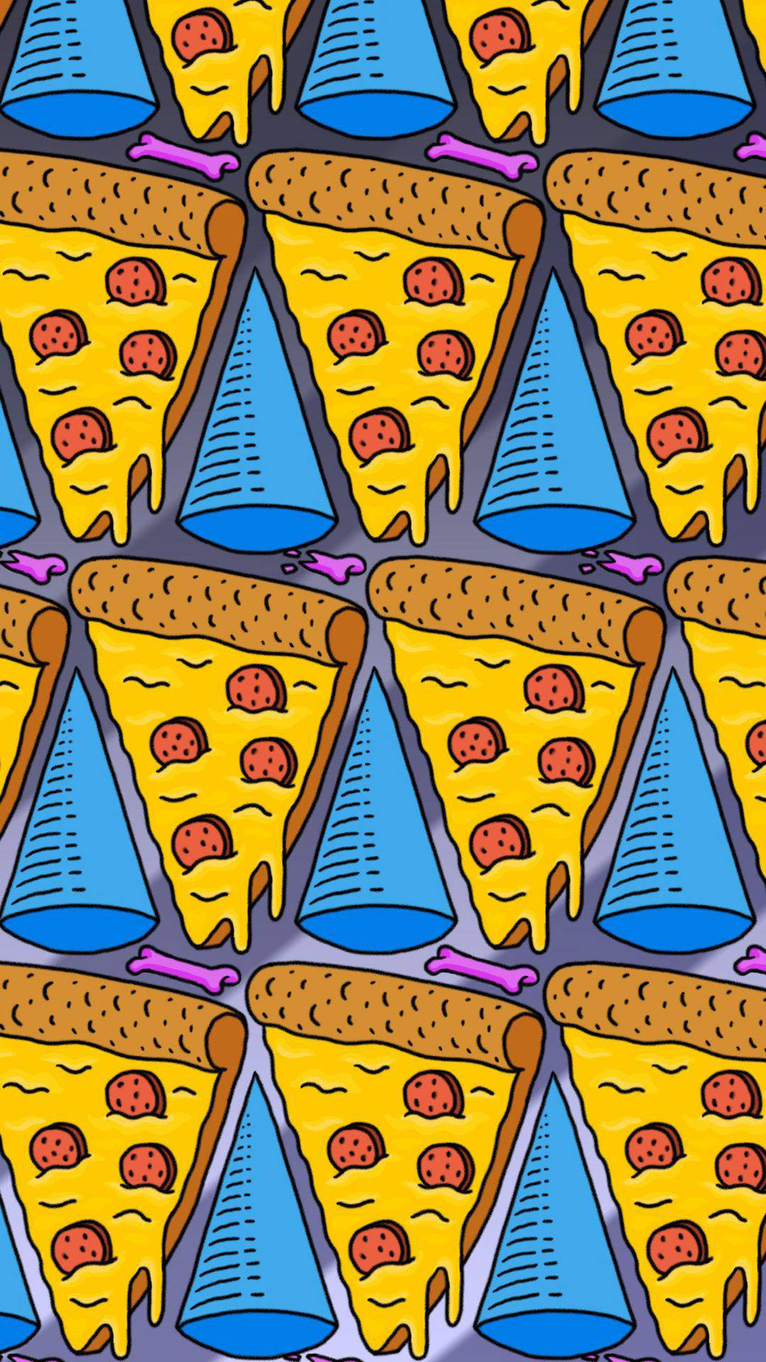 Pizza Pattern Dope Iphone