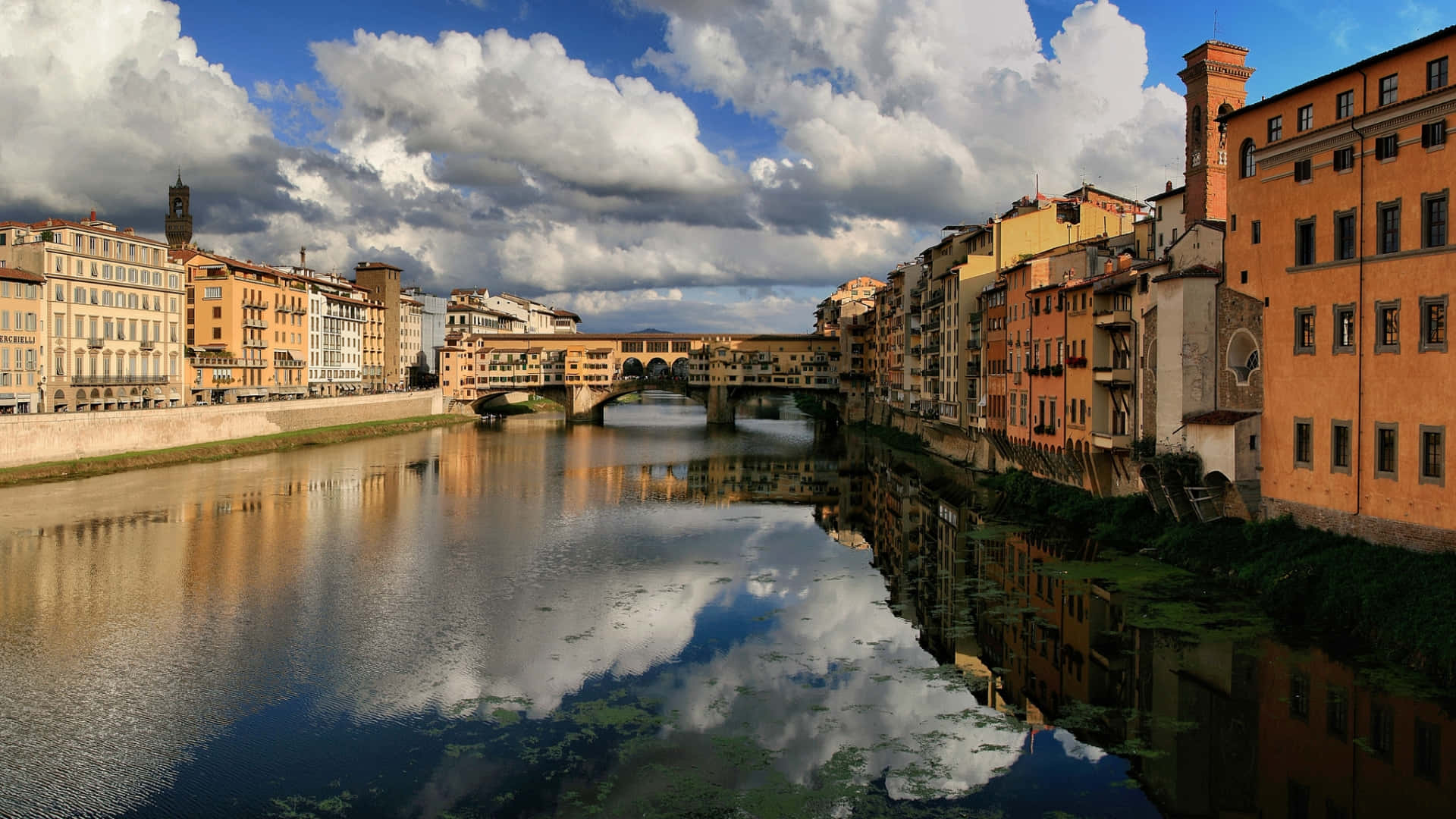 Place Florence Ponte Vecchio Background