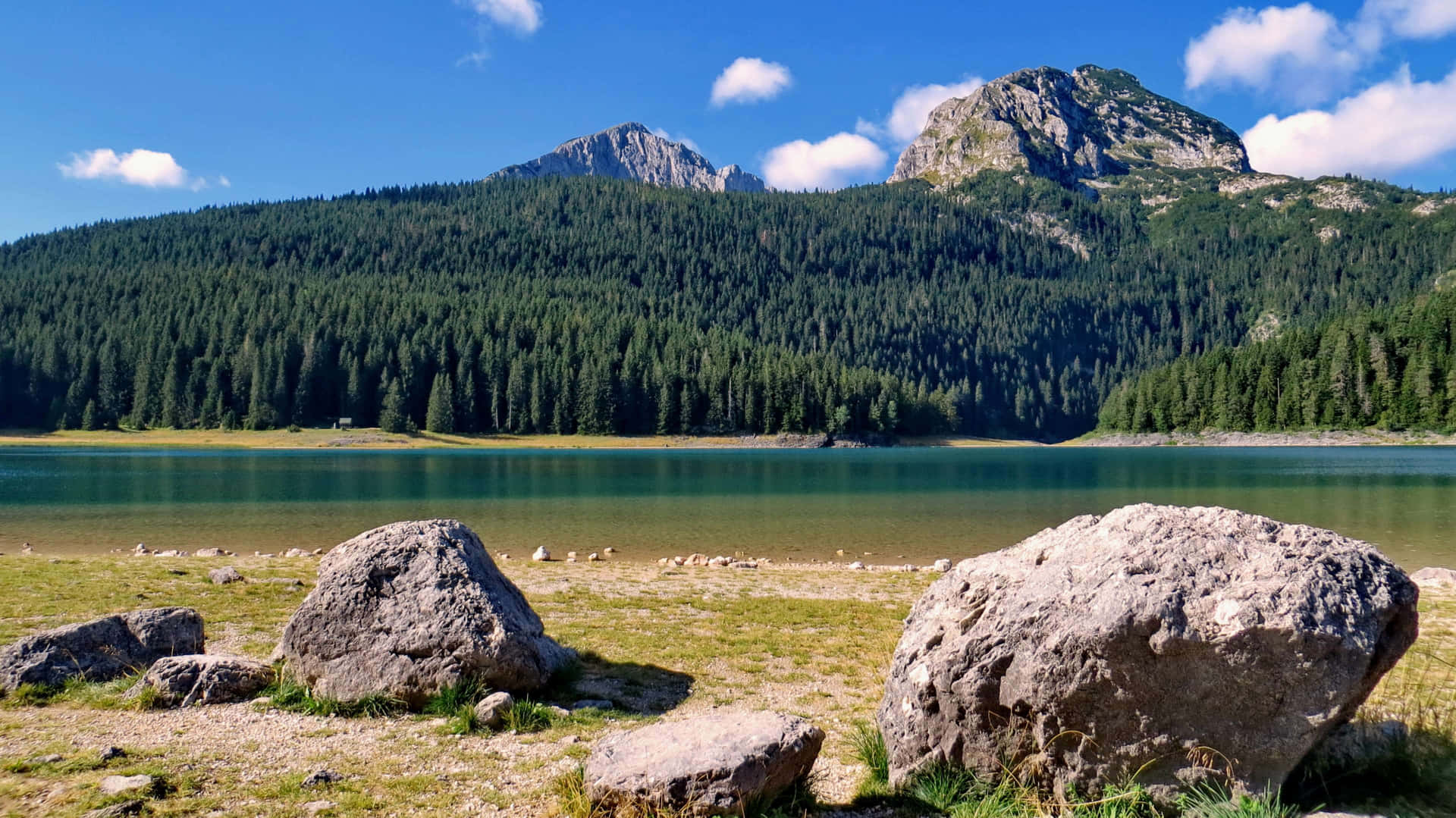 Placid Lake At The Durmitor National Park