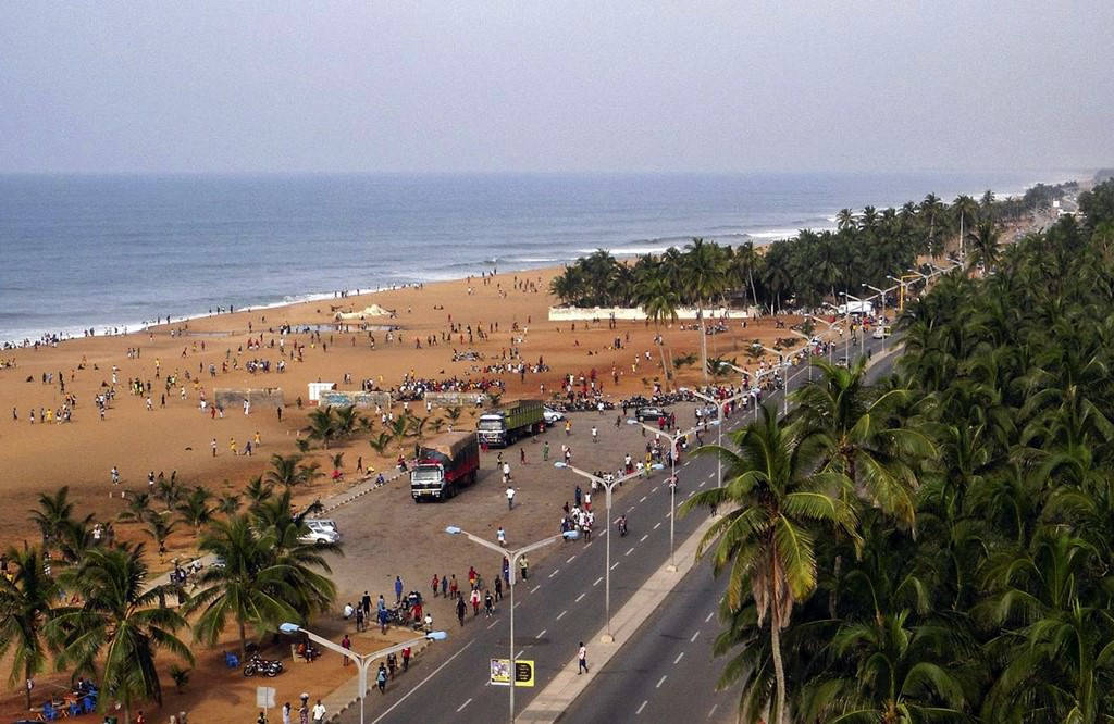 Plage De Lomé Togo Background