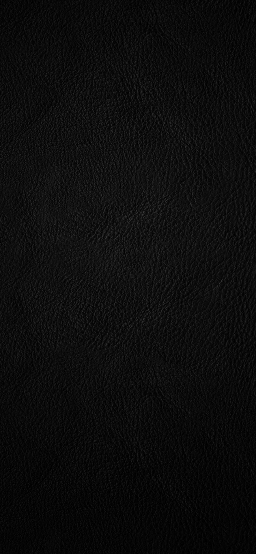 Plain Black Iphone Leather Background