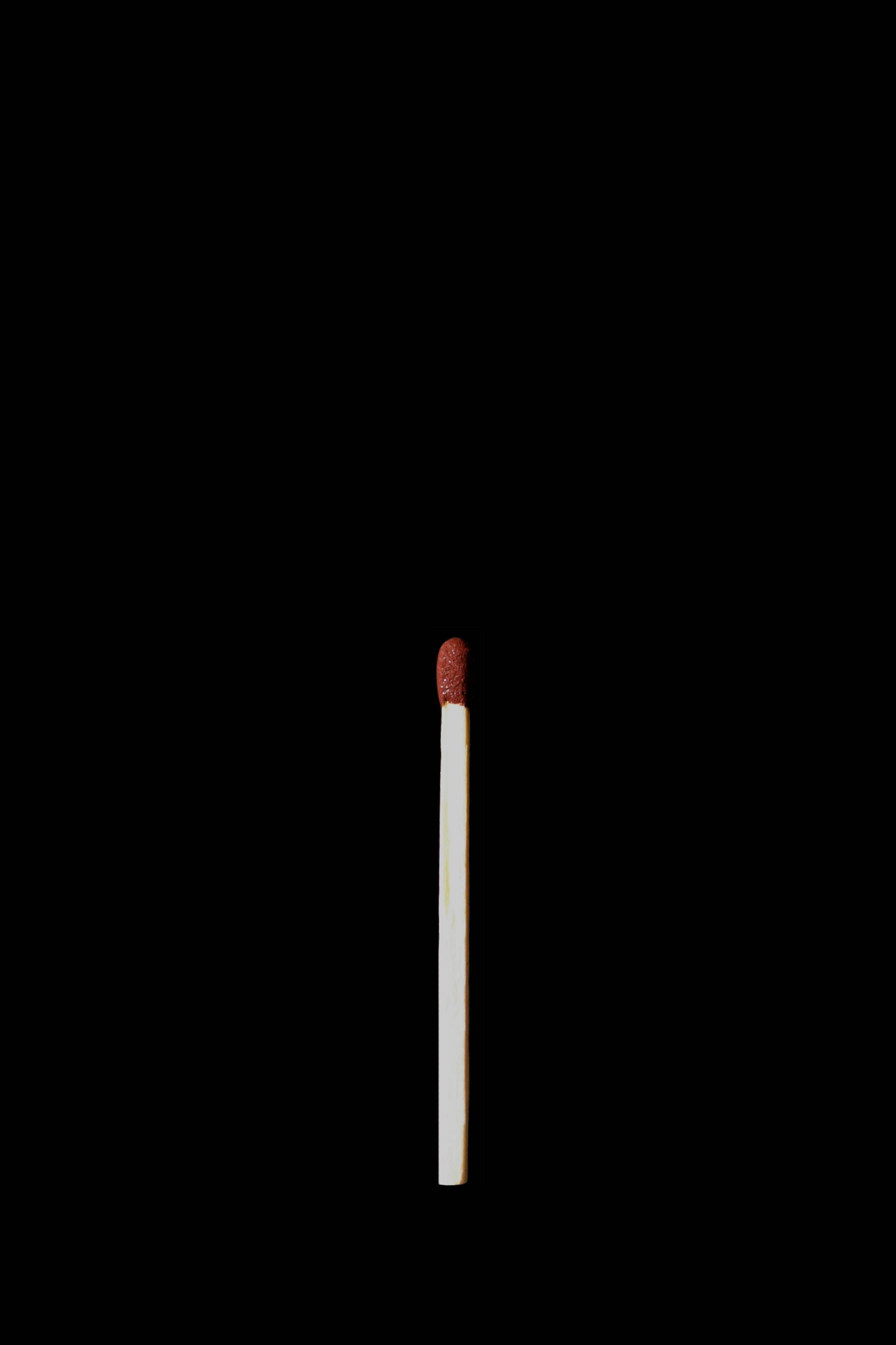 Plain Black Iphone Matchstick Background