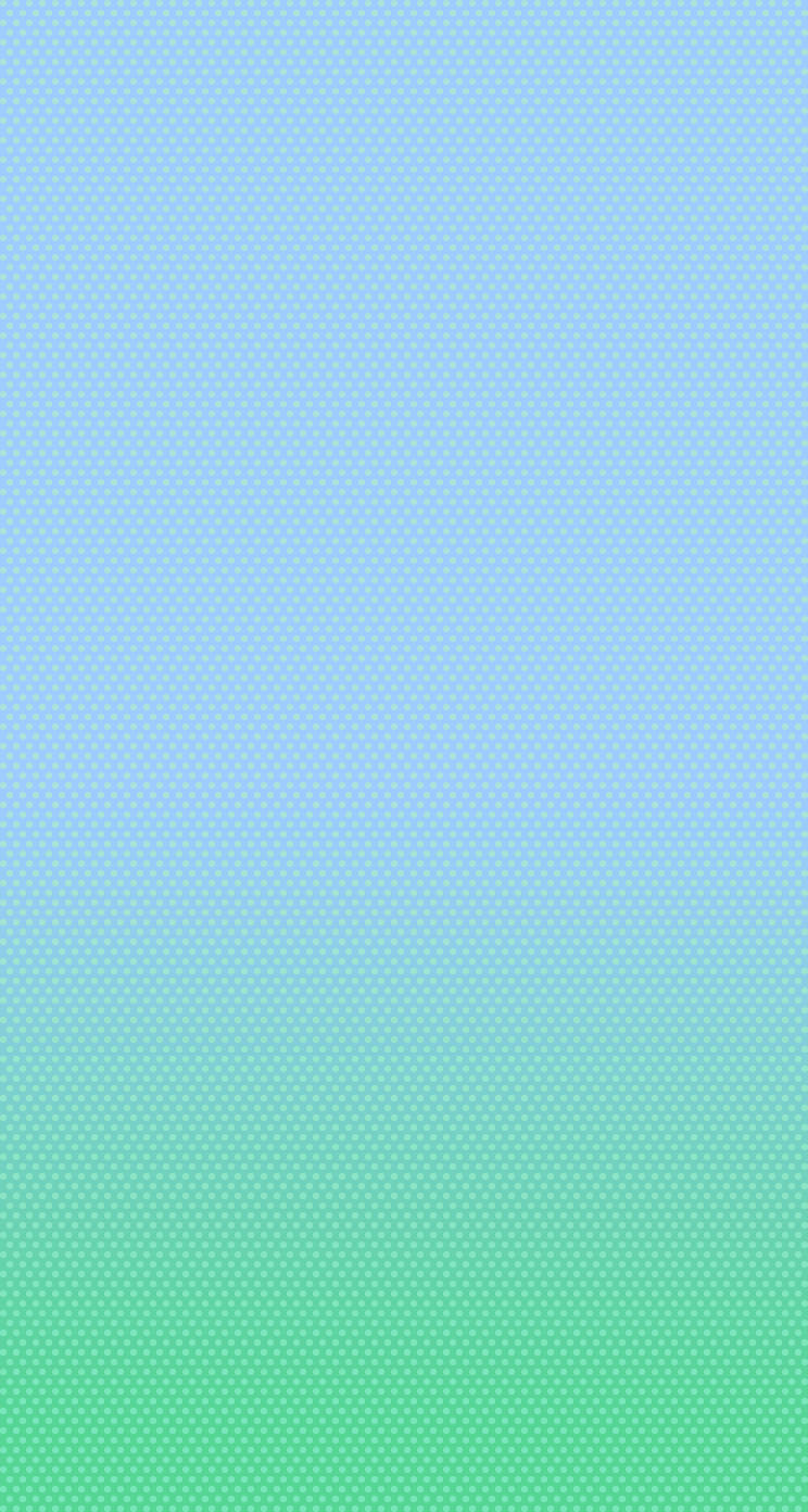 Plain Blue And Green Lined Ios 7