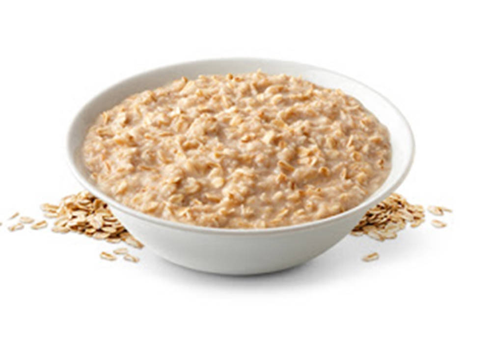 Plain Bowl Of Oatmeal