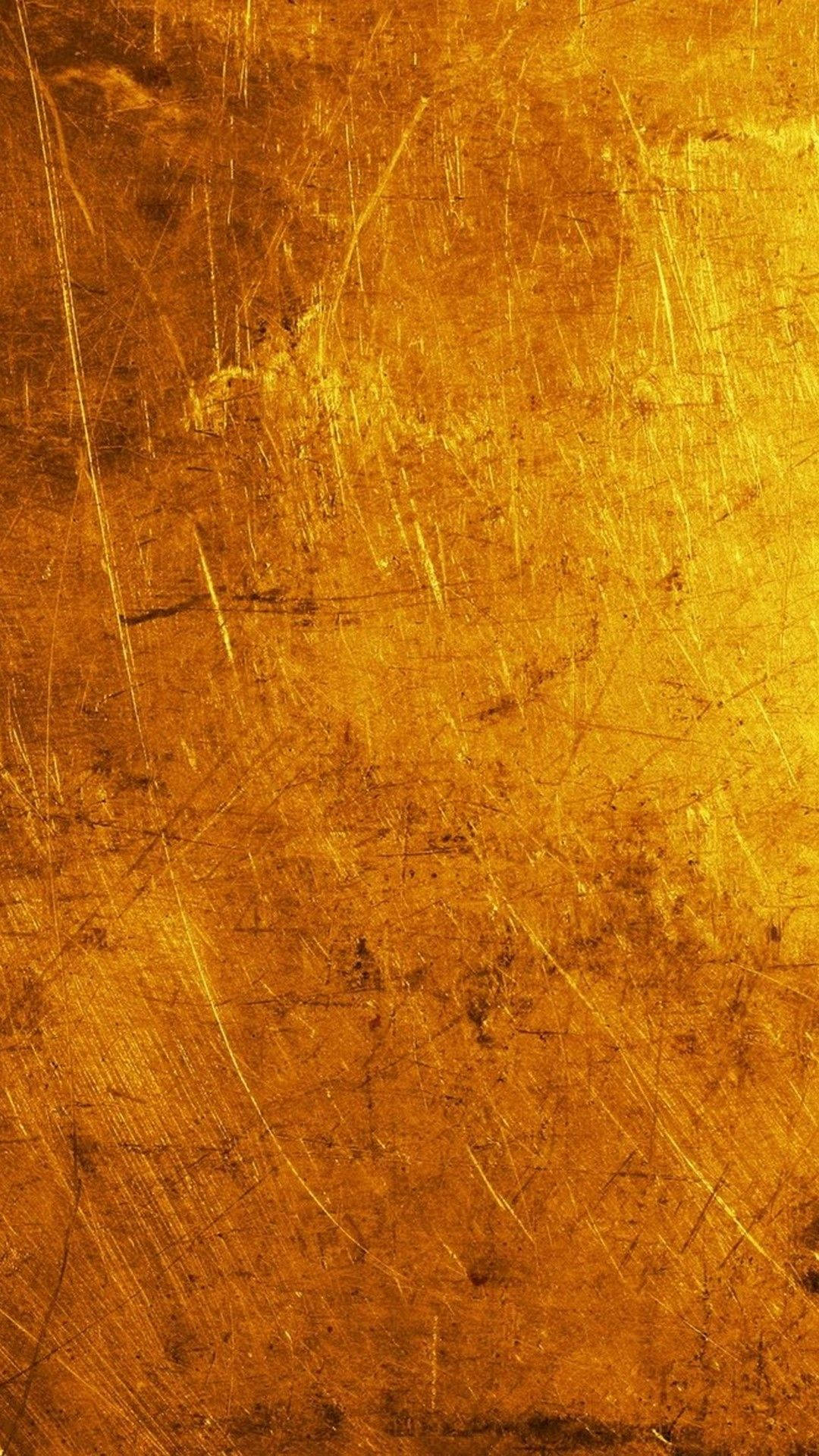 Plain Gold Surface With Scratches