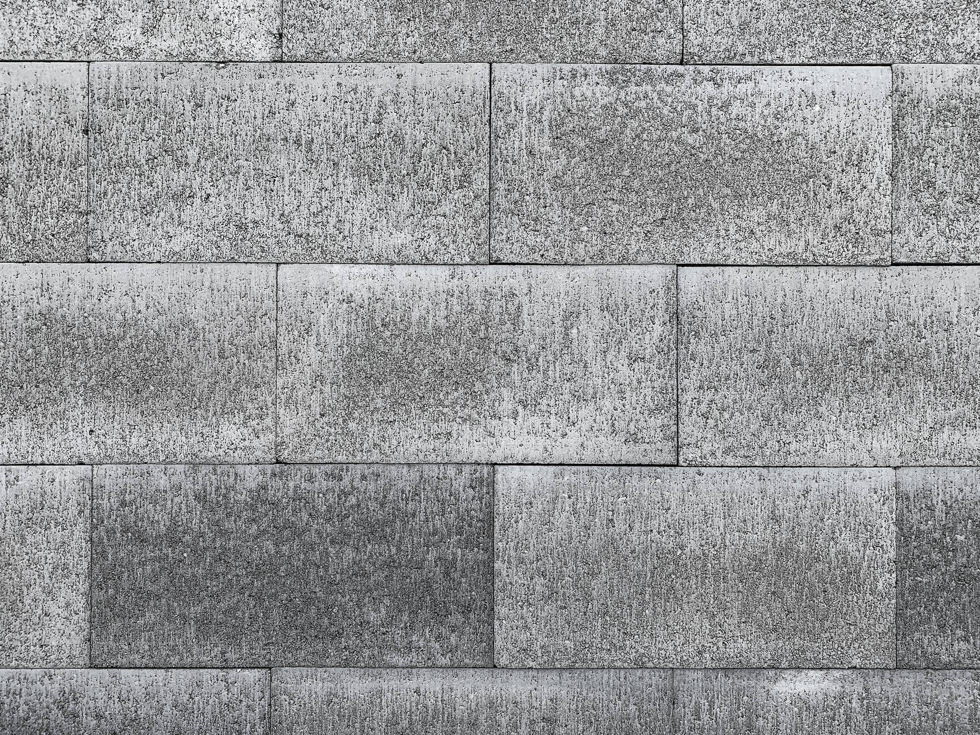 Plain Grey Brick Aesthetic Background