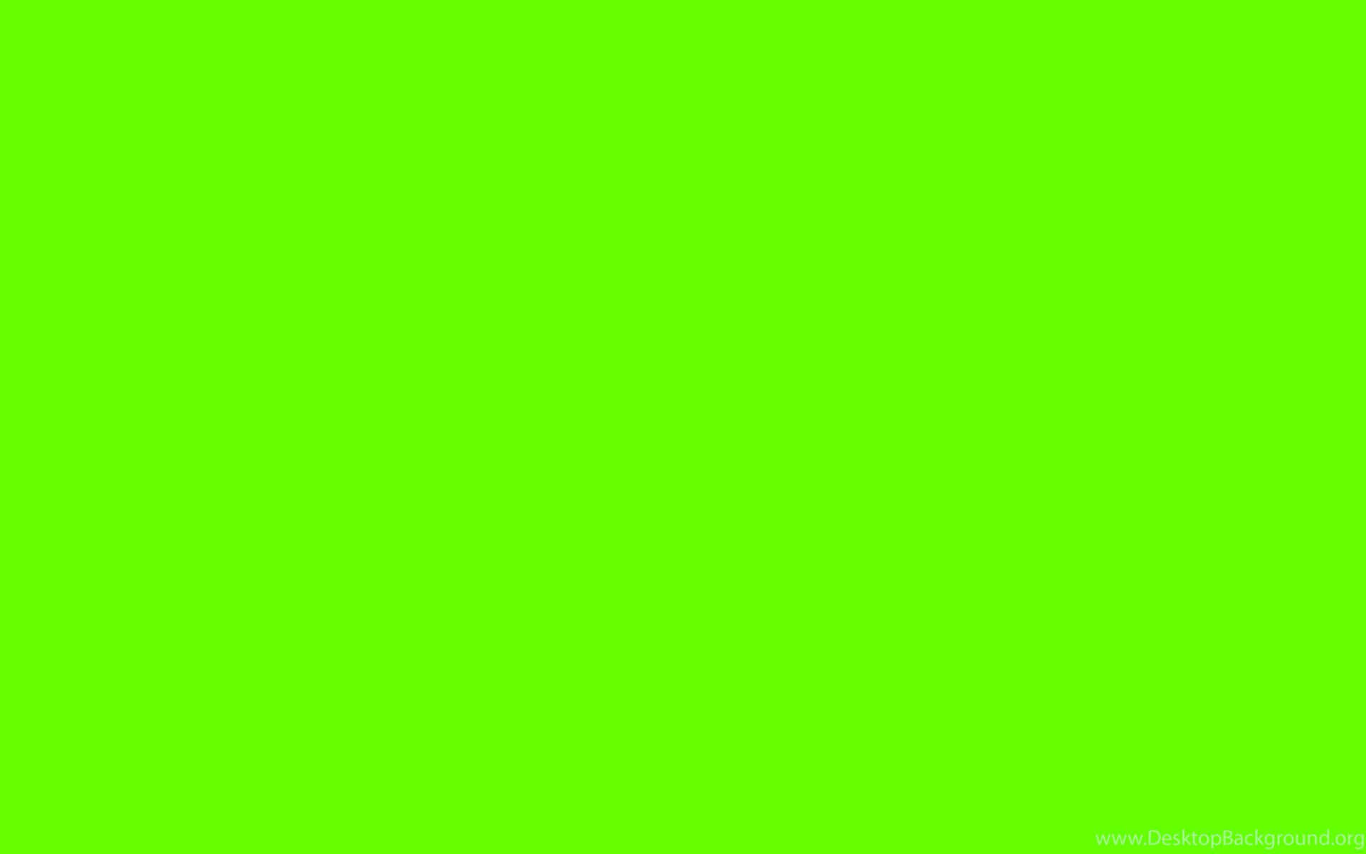 Plain Neon Green Color Computer Background