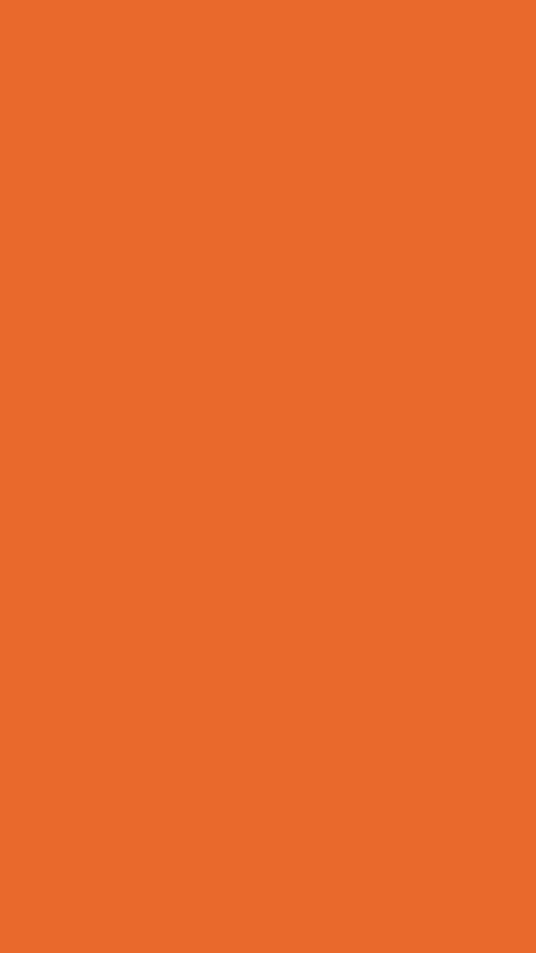 Plain Orange Phone Background