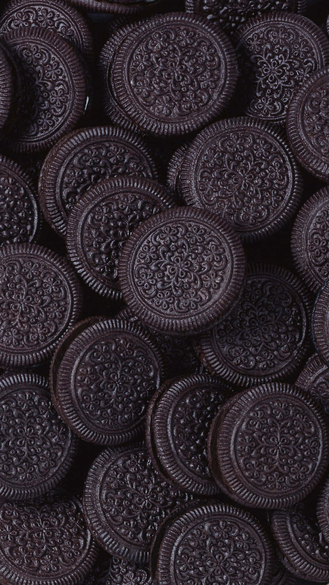 Plain Oreo Cookie Background