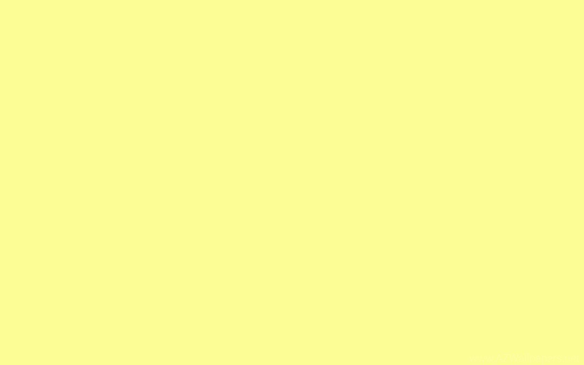 Plain Pastel Yellow Aesthetic