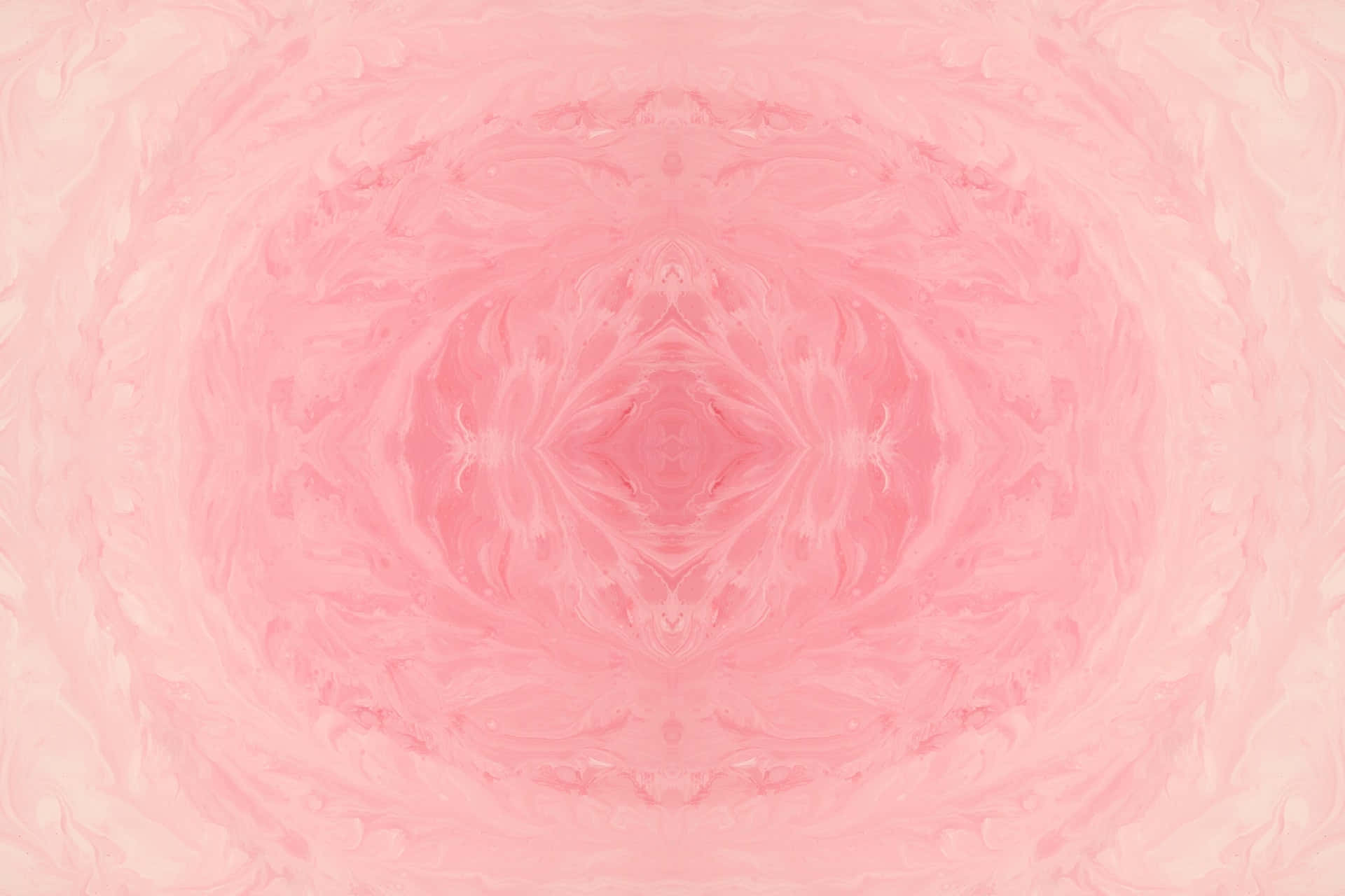 Plain Pink Abstract Circular Shape Desktop Background