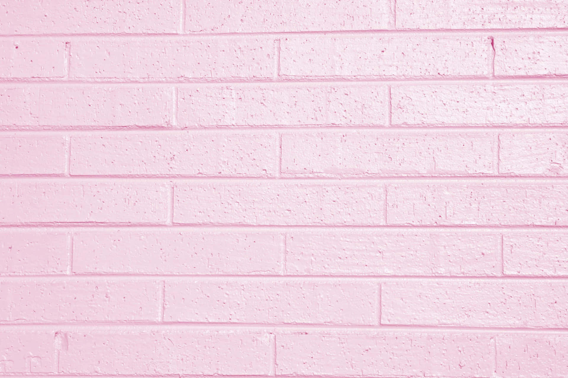 Plain Pink Brick Wall Design Desktop Background