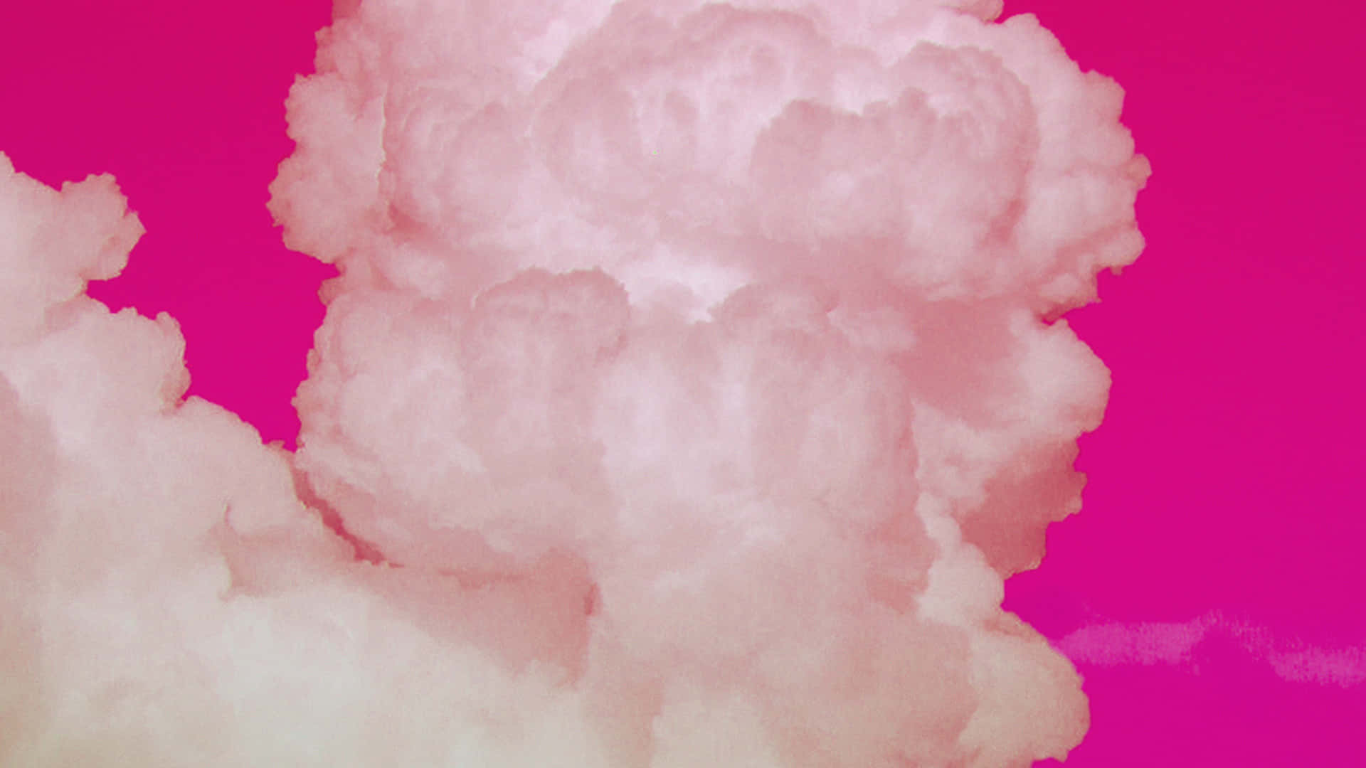 Plain Pink Cotton Candy Background