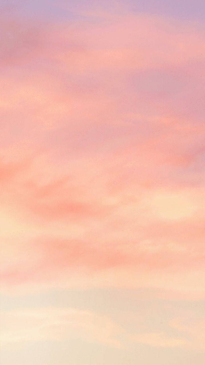 Plain Sunset Sky Iphone Background