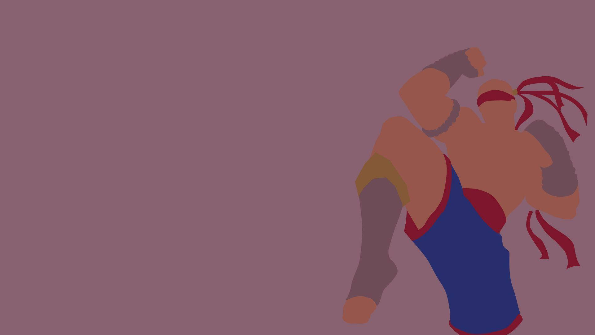 Plain Vector Purple Muay Thai Background