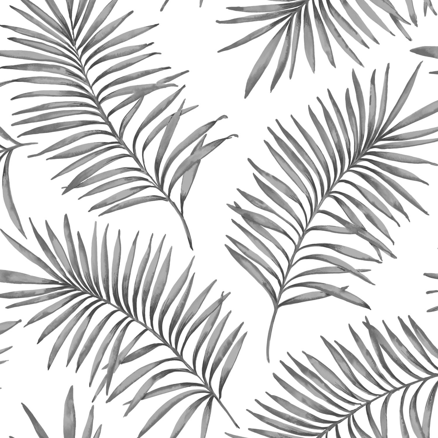 Plain White And Gray Leaves Background