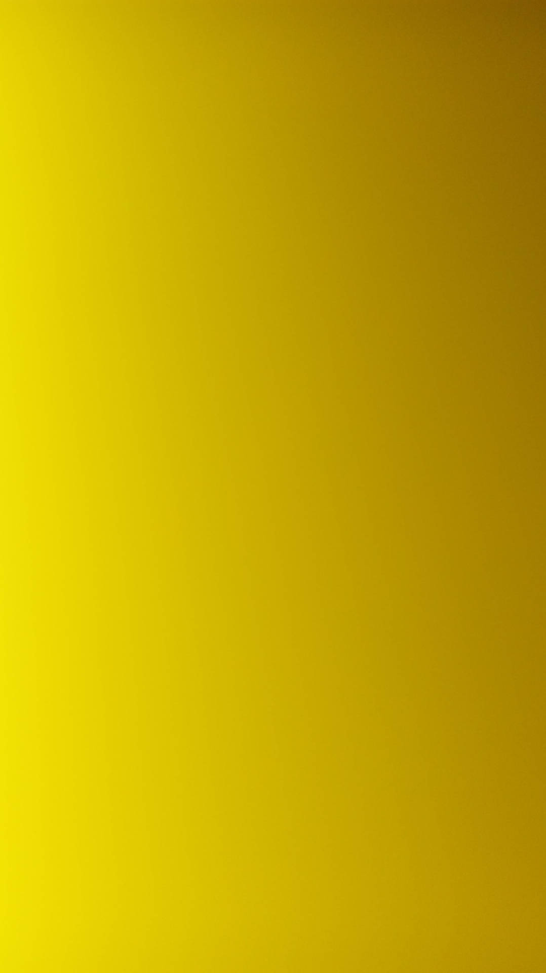 Plain Yellow And Gold Gradient Phone Background