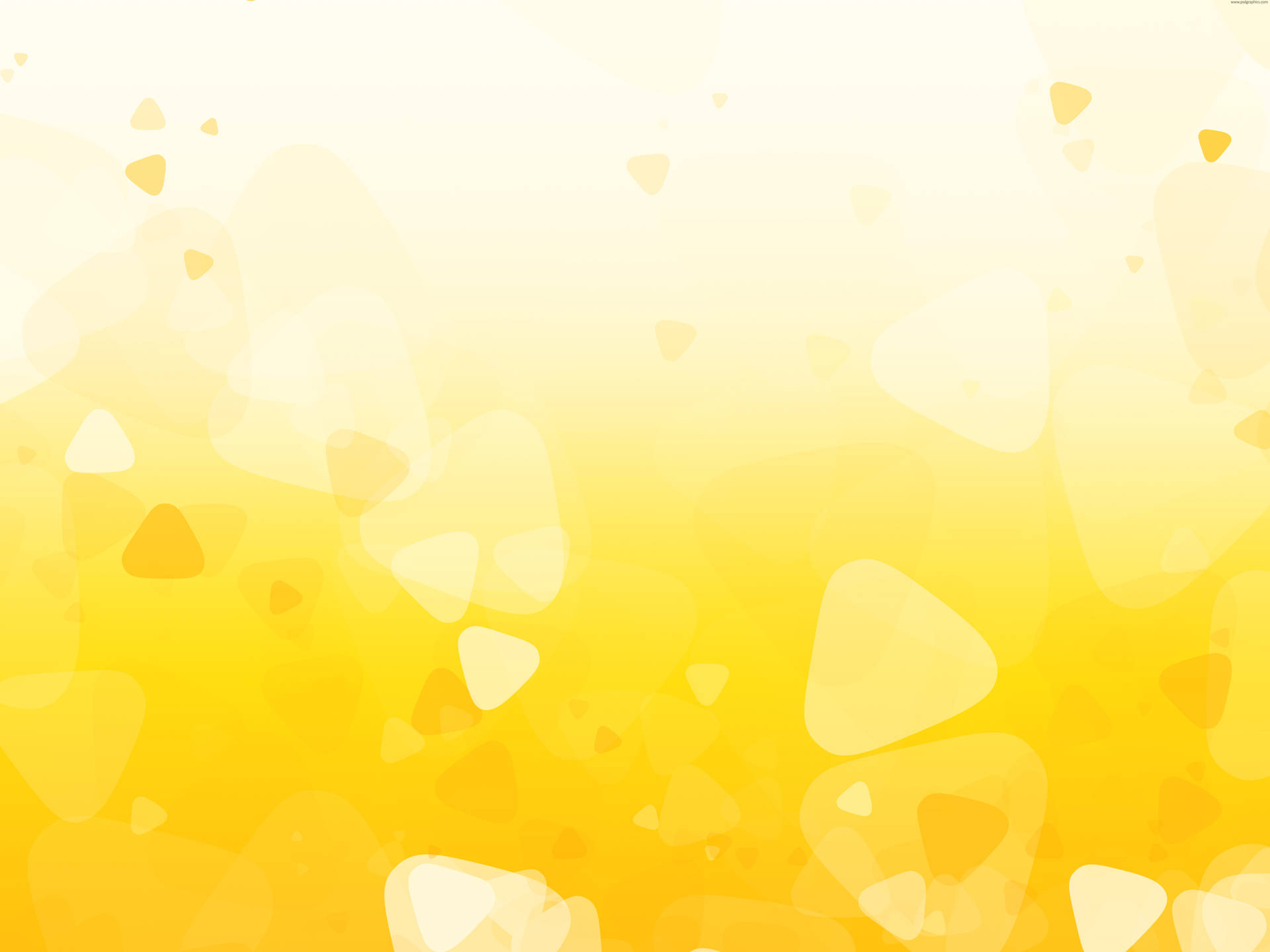 Plain Yellow Geometric Pattern Desktop Background