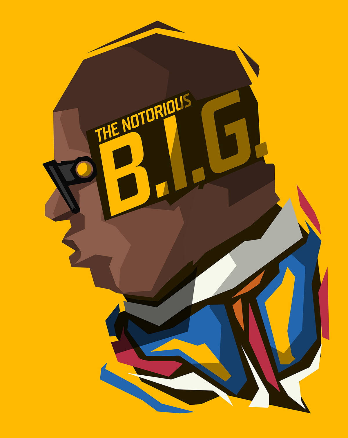 Plain Yellow Iphone The Notorious B.i.g. Background