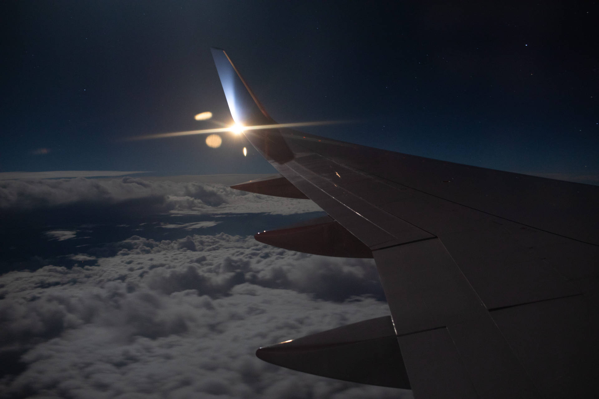 Plane Window Night Sight