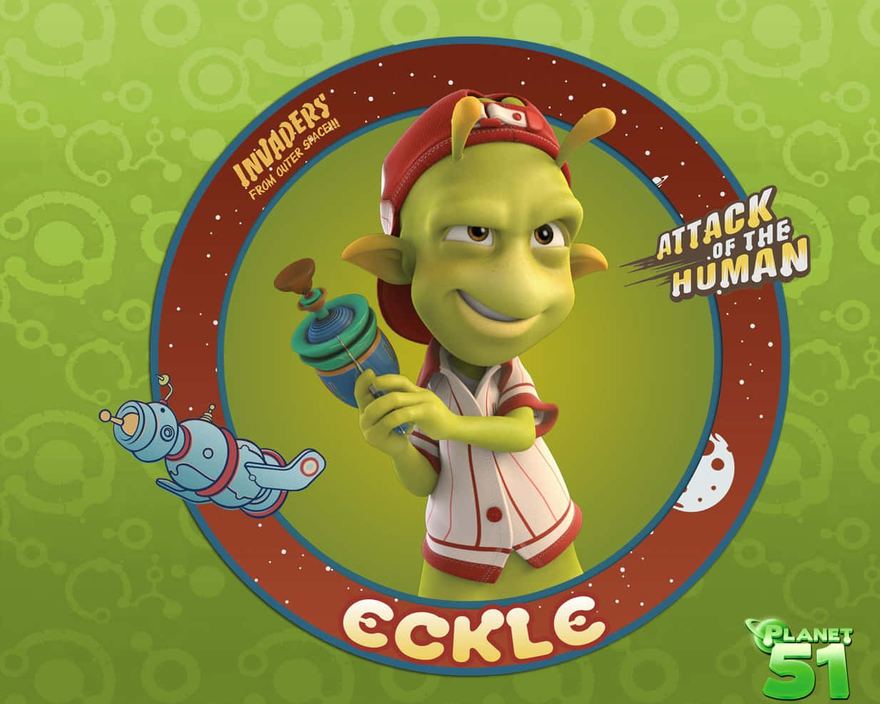 Planet 51 Eckle Background