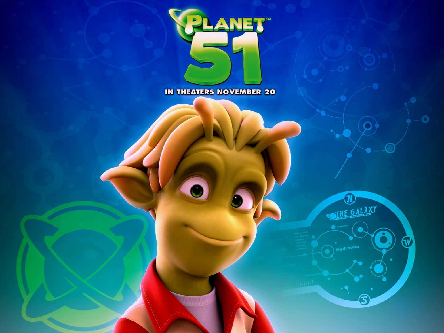 Planet 51 Lem Poster Background