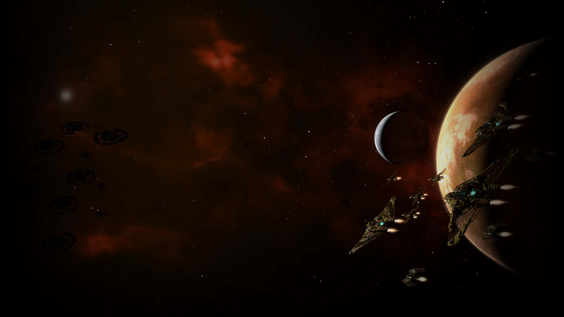 Planet Attack Gratuitous Background