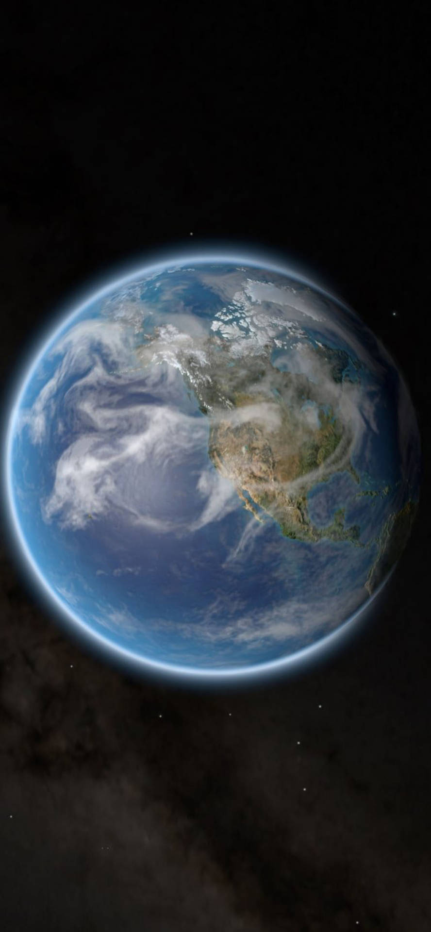 Planet Earth Ios 16 Background