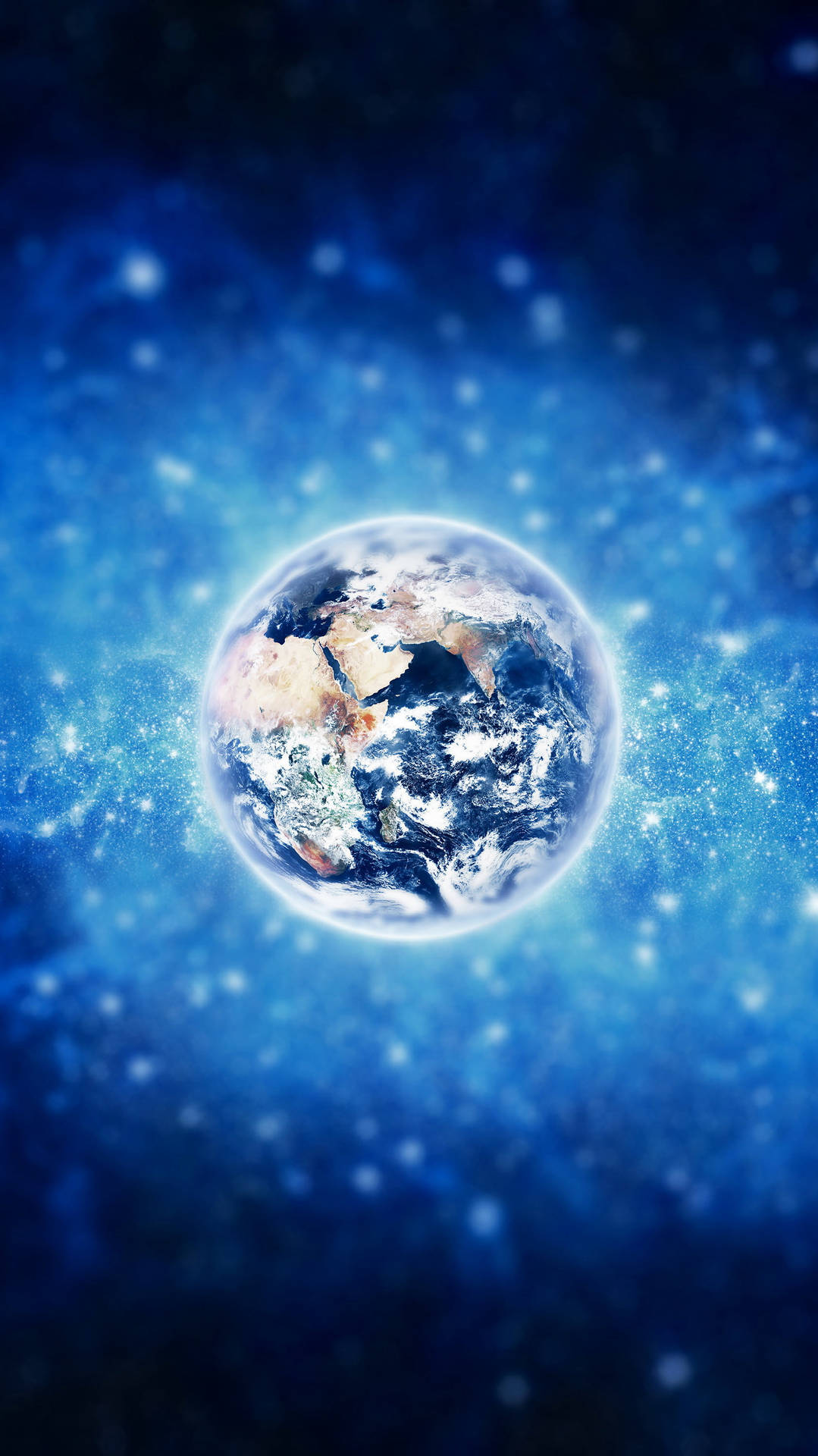 Planet Earth Space Phone Background