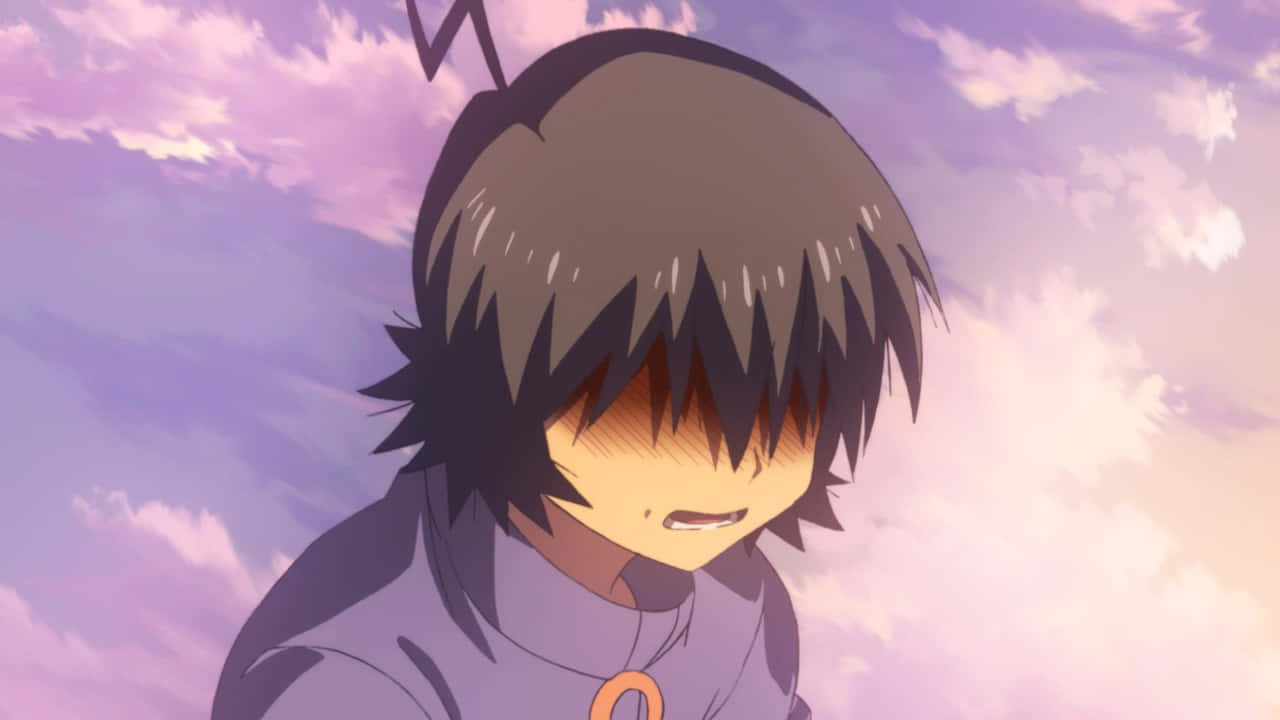 Planet_ With_ Character_ Closed_ Eyes