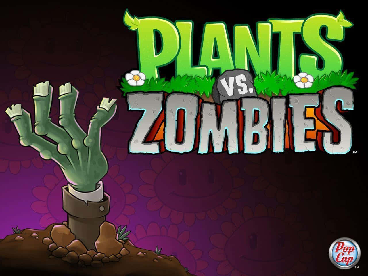 Plant Life Triumphs Over Zombies In Plants Vs Zombies Background