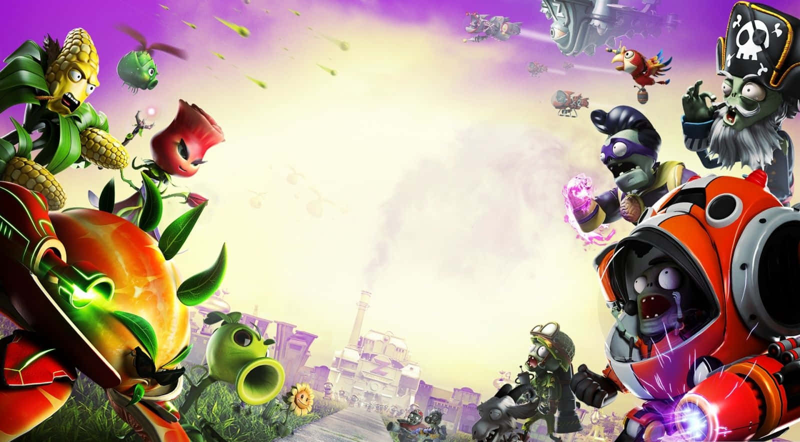 Plants Vs Zombies Background