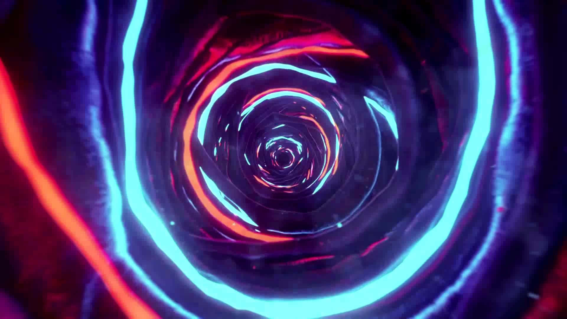 Plastic Neon Tunnel
