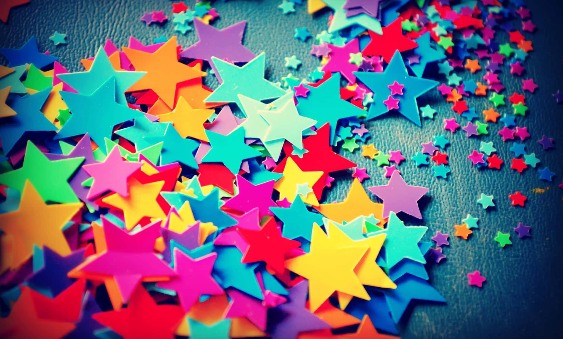 Plastic Star Confetti