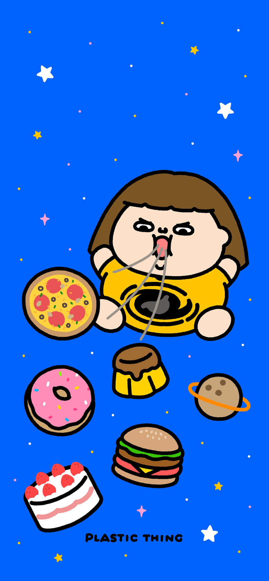 Plastic Thing Girl Background