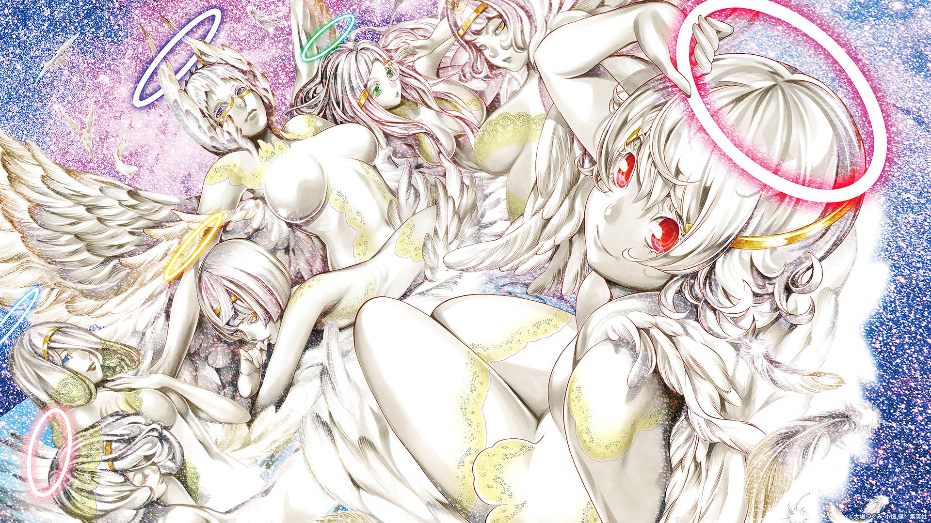 Platinum End Angels Anime Background