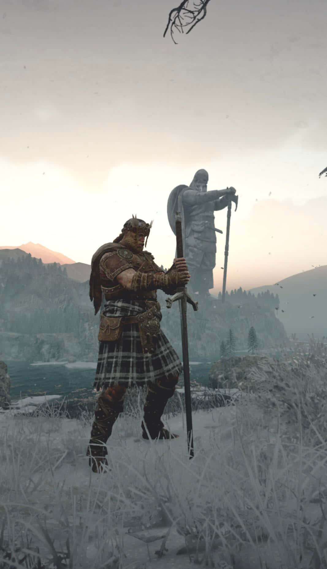 Play As The Mighty Highlander In For Honor Background