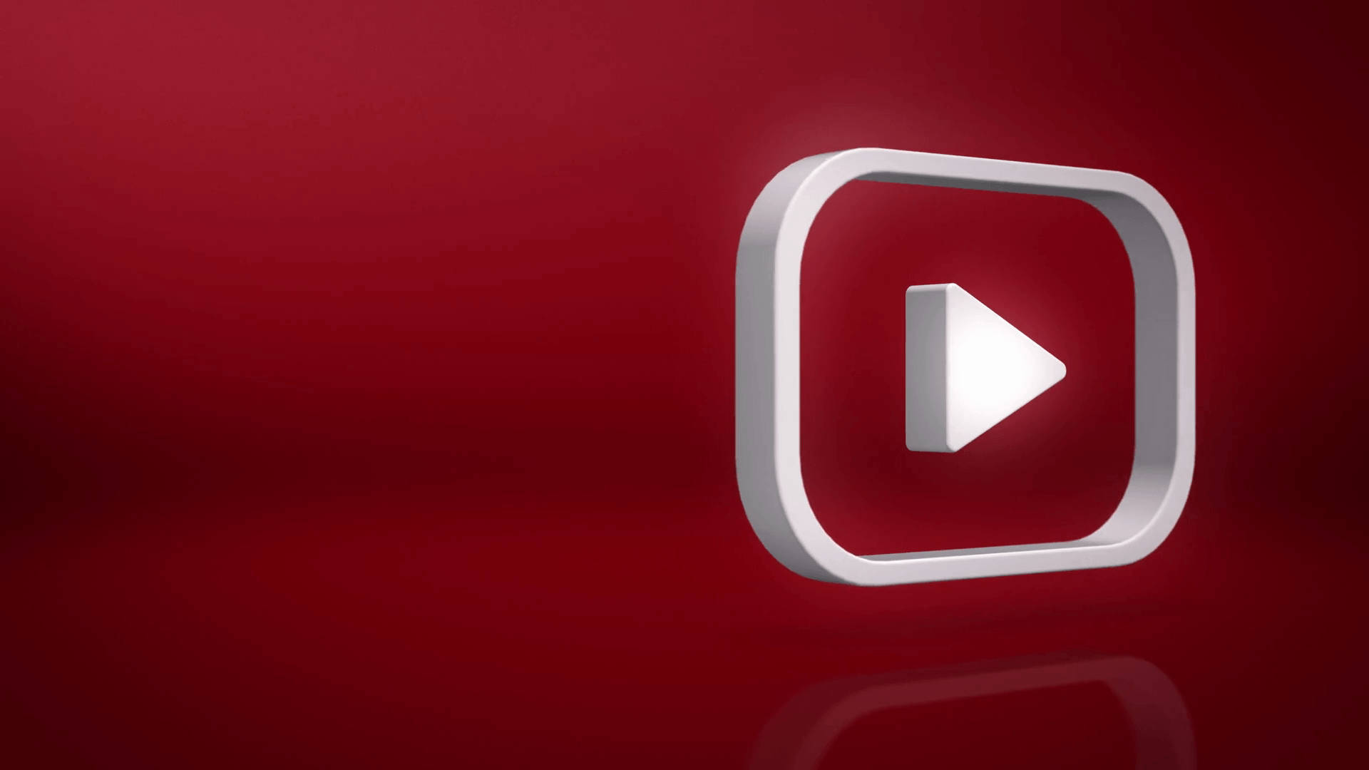 Play Button Youtube Logo Background