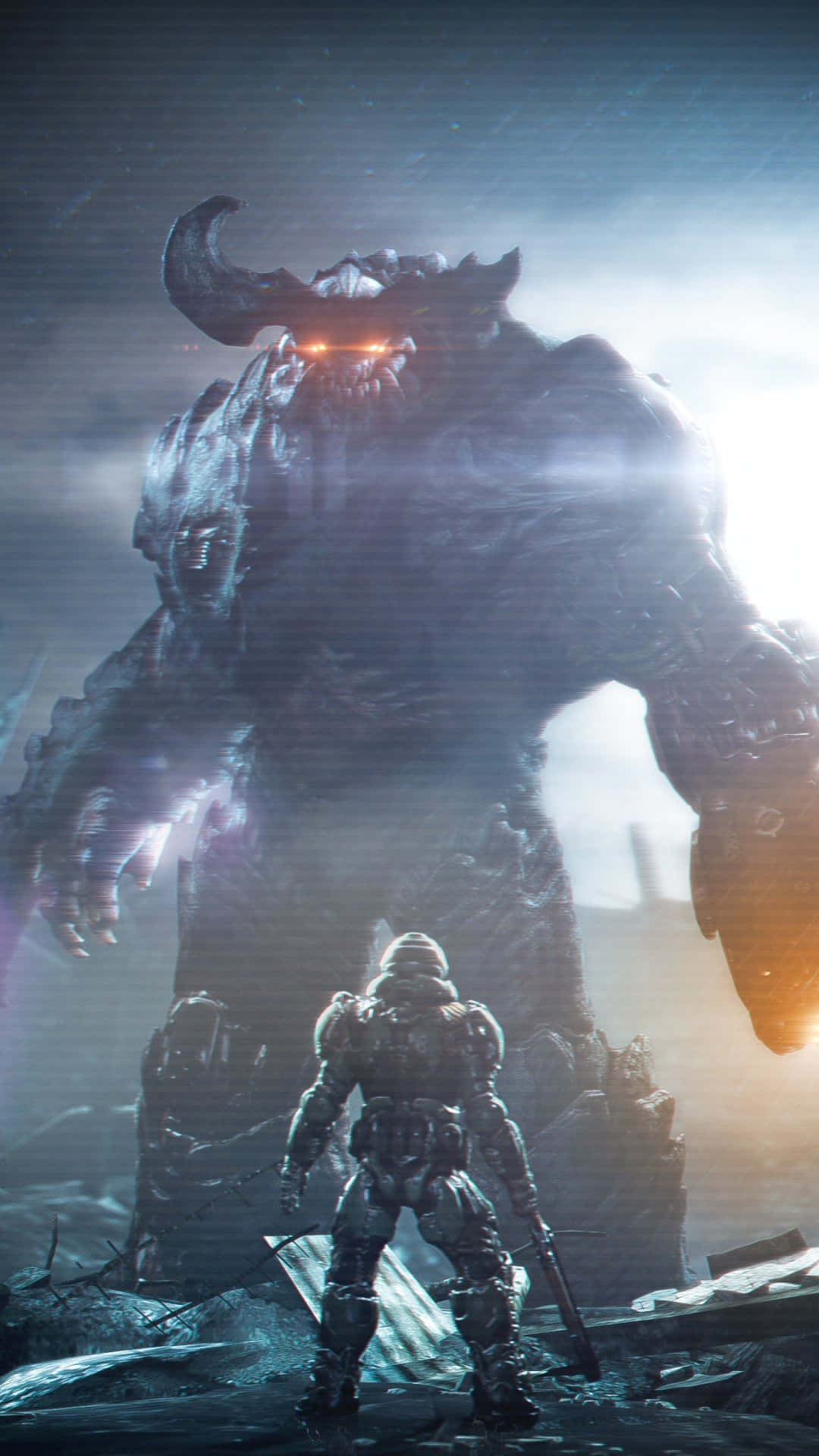 Play Doom Eternal On The Go With An Apple Iphone Background