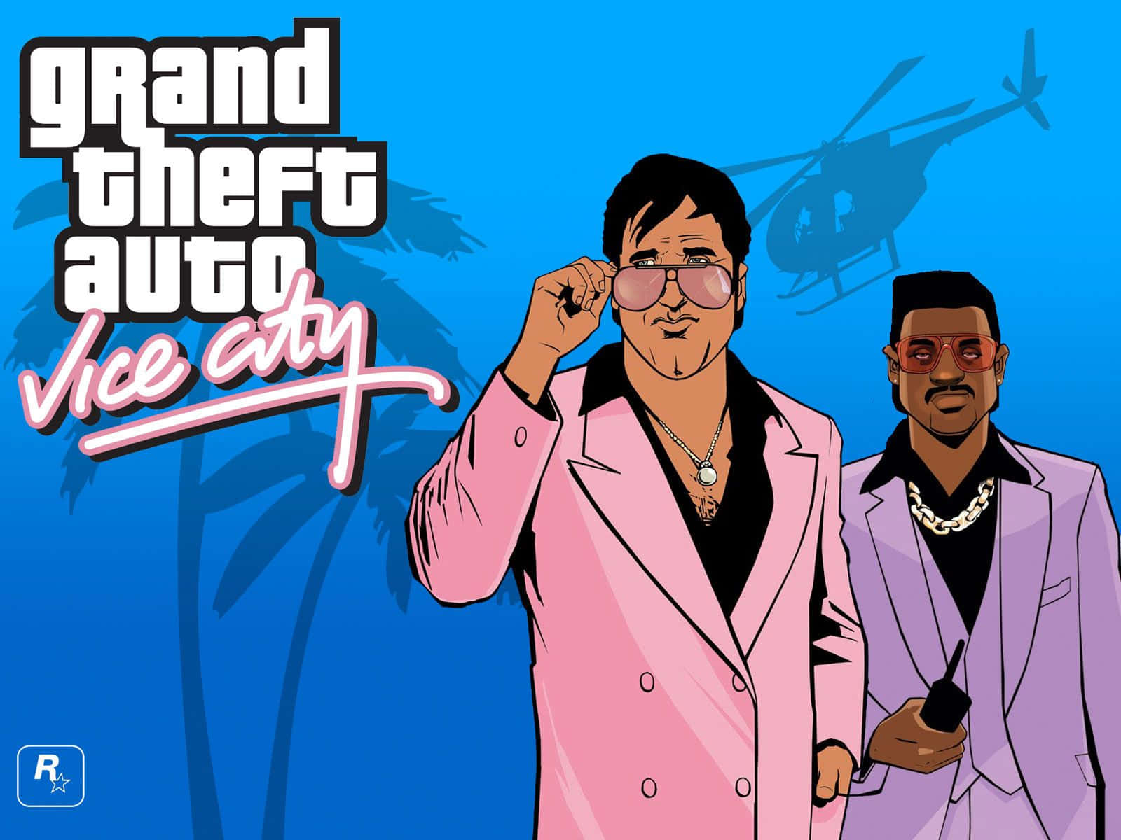 Play Grand Theft Auto: Vice City And Explore The Colorful Neighborhood Of Vice City Background
