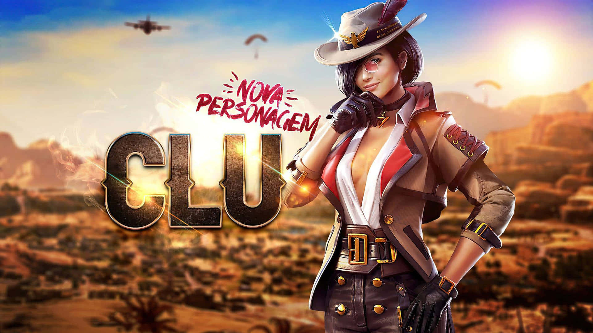 Play In Style With Chrono In Free Fire Background