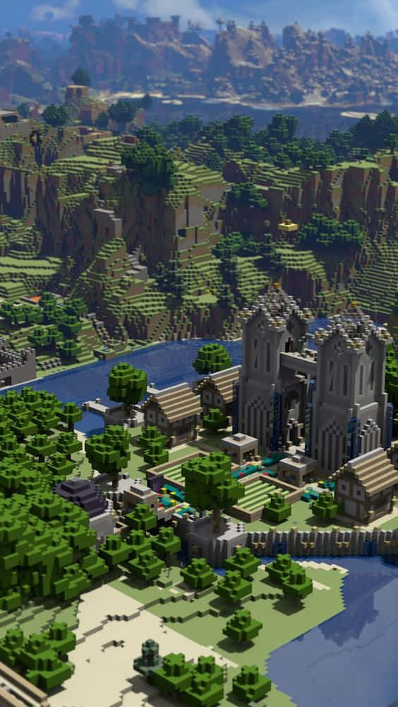 Play Minecraft Anywhere With The Android App Background