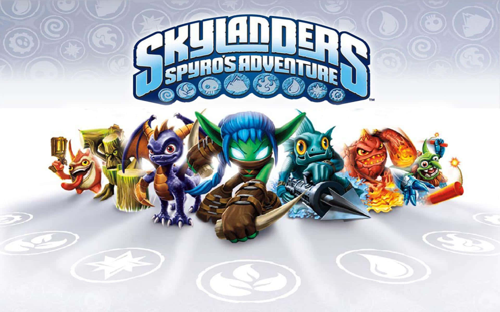 Play Skylanders, Create Adventure Background